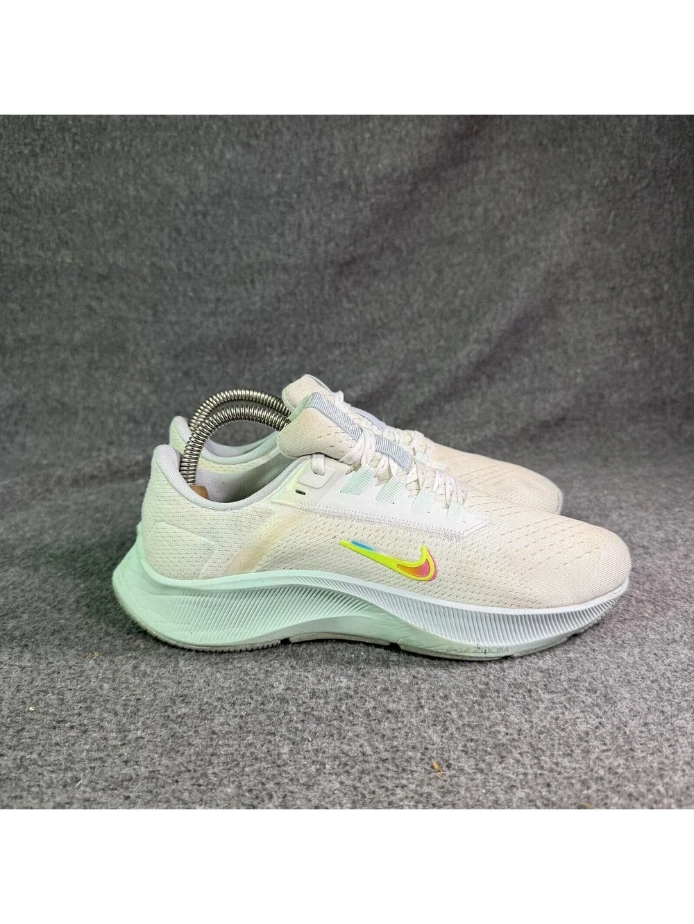 Nike Air Zoom Pegasus 38 White Pastel Womens Size 7 Running Shoes DH6507-111
